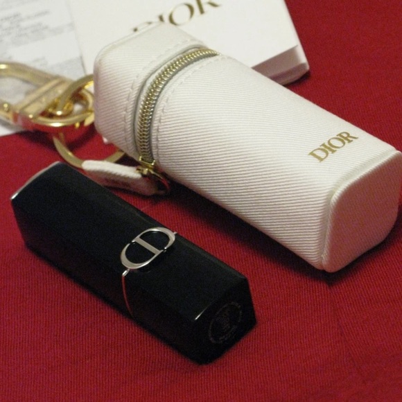 Dior Rouge Lipstick 'Icone' #720 Full Sz & Lipstick Case Gift Set Beautiful NIB - Picture 3 of 6